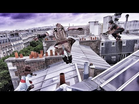 Стэдикам Behind The Scenes - Assassin's Creed Unity meets parkour