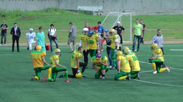 Американский футбол в Воронеже 30 июня 2012