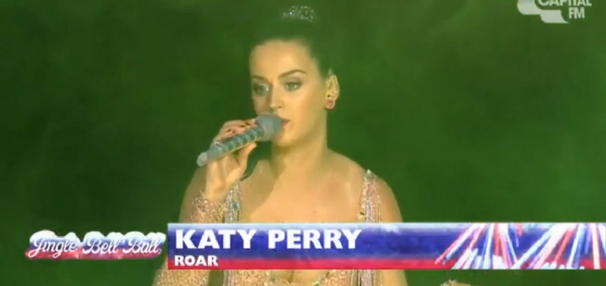 Katy Perry - Roar (Capital FM Live Jingle Bell Ball  08 12 2013 HD
