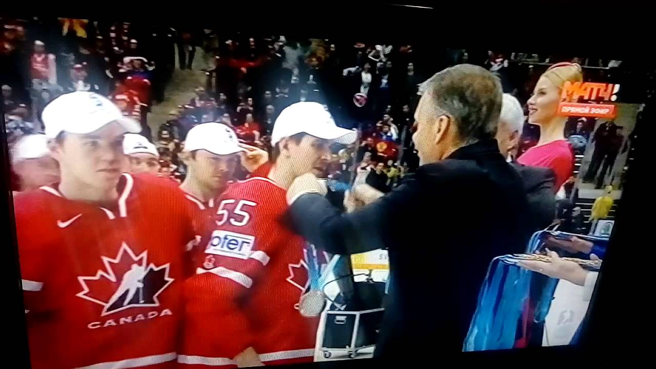 Награждение Канада - Финляндия финал Чемпионат мира по хоккею 2016 лучшие моменты