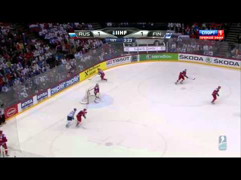 Хоккей: Россия - Финляндия (HD 720p) ЧМ`12 , 1/2 финала