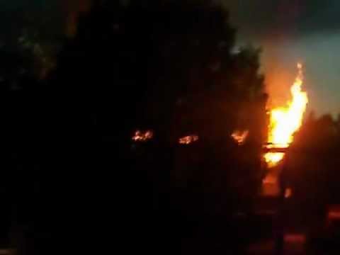 В Демьяново внезапно сгорело кафе. Не уберегли...