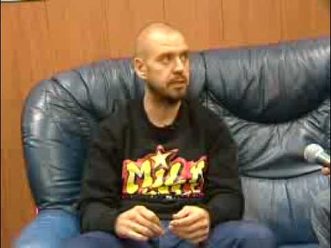 Ляпис Трубецкой в Мурманске на ТВ21 (часть 1)