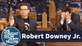 Robert Downey Jr. Coaches Jimmy Through Dramatic Acting Scenes смотреть онлайн